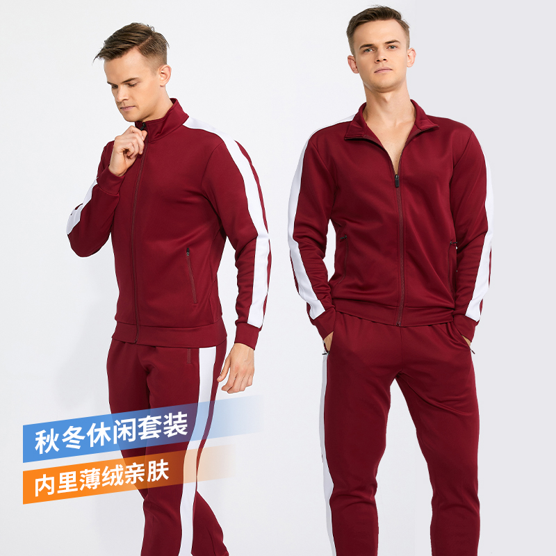 休闲运动服出场服厚外套-6643